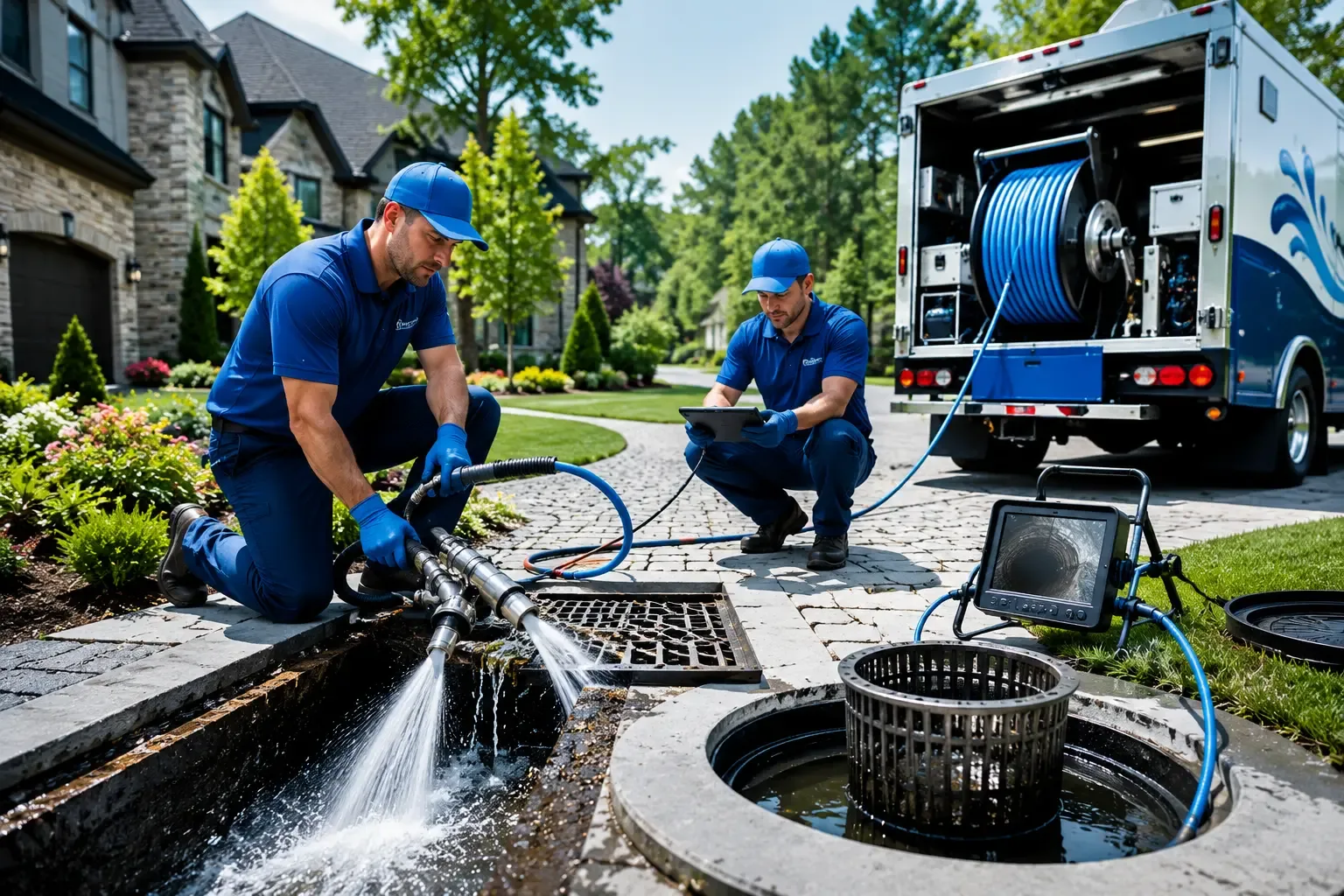 Local outdoor drain cleaning professionals in Winnebago, IL