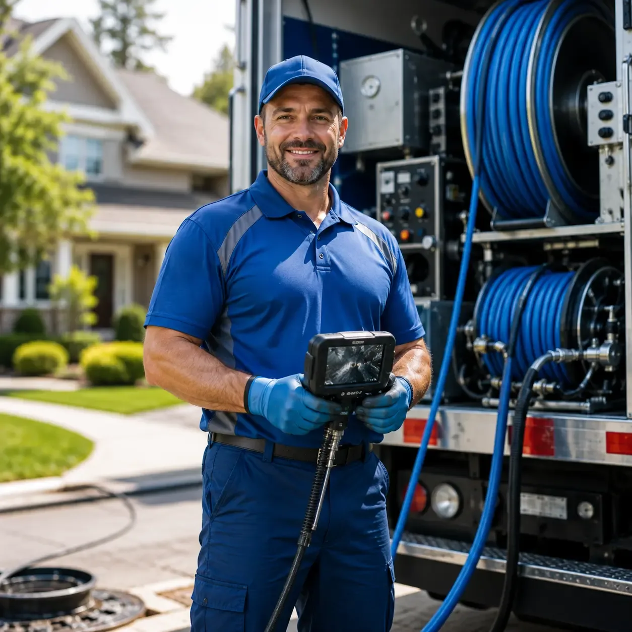 Local outdoor drain cleaning specialists in Winnebago, IL